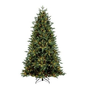 Zelený vánoční stromek s led světýlky Christmas Tree - Ø 162*300cm Clayre & Eef