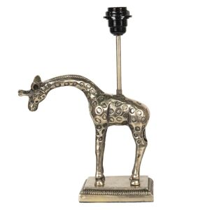 Zlatá stolní lampa v designu žirafy Les Animaux - 27*11*37 cm