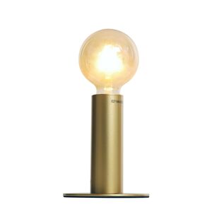 Zlatá stolní lampička Denmark gold - Ø 4.5*16cm/ E27